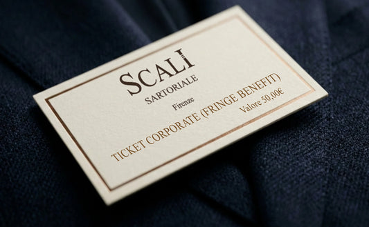 Ticket Corporate (fringe benefit) Scali Sartoriale  € 50,00, biglietto buono per aziende, Firenze Sartoria Su misura